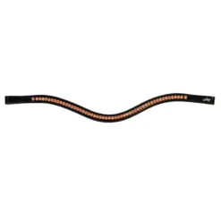 Schockemohle Diamond Select Browband Black-Orange