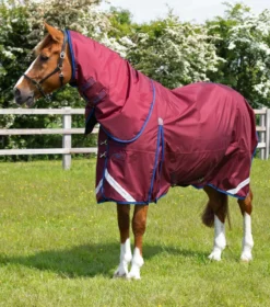 Premier Equine Buster 40g Turnout With Classic Neck Cover Burgundy