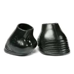 Acavallo Gel Hoof Boots Black