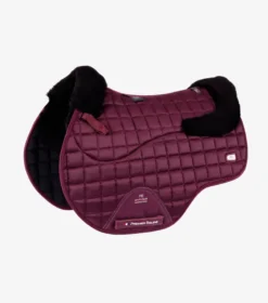 Premier Equine Atlantis CC Satin Wool GP/Jump Square Wine/Black Wool