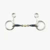 Premier Equine Blue Sweet Iron Hanging Cheek With Brass Alloy Lozenge