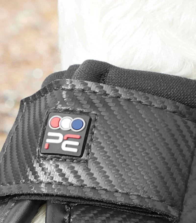 Premier Equine Carbon Tech Kevlar No-Turn Over Reach Boots Black - Image 3