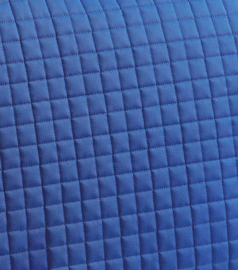 Premier Equine Close Contact Cotton Cross Country Saddle Pad Royal Blue - Image 4