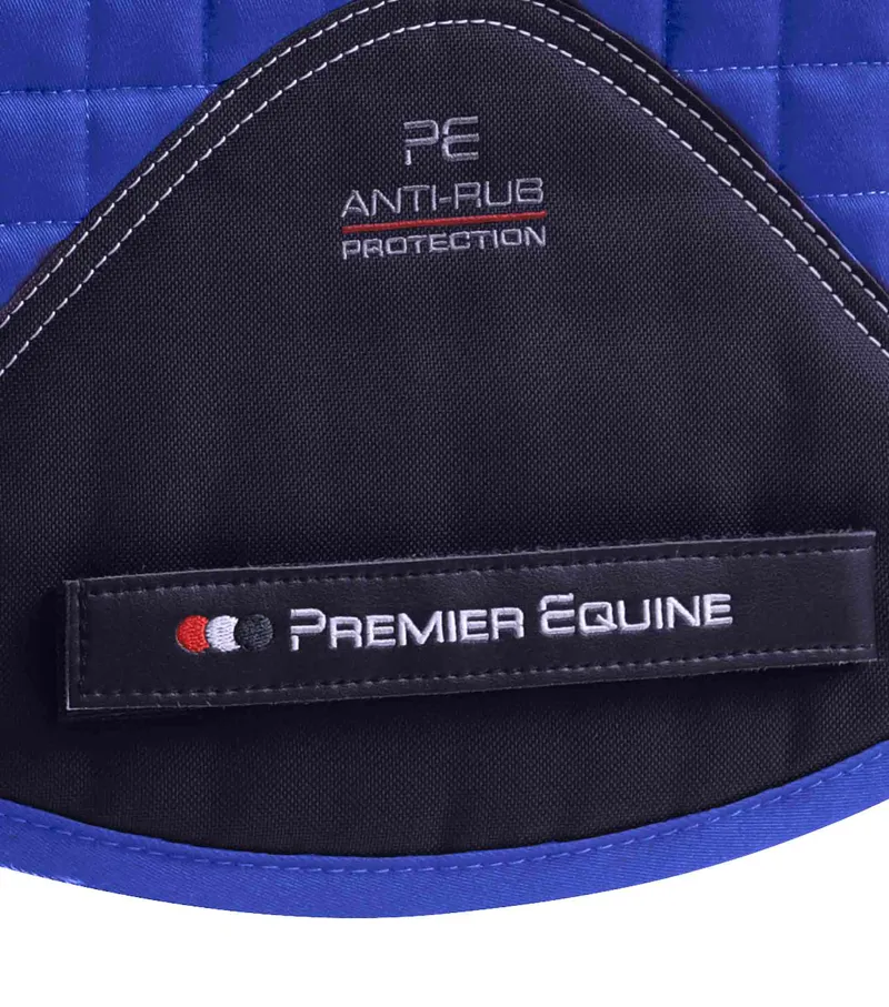Premier Equine Close Contact Cotton Cross Country Saddle Pad Royal Blue - Image 5