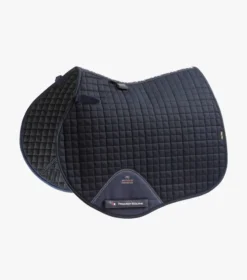 Premier Equine Close Contact Cotton GP/Jump Saddle Pad Navy