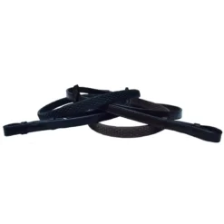 JHL Rubber Grip Reins In Black