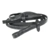 Mark Todd Soft Hold Rubber Reins In Black