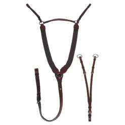 Mark Todd V-Check Breastplate In Havana