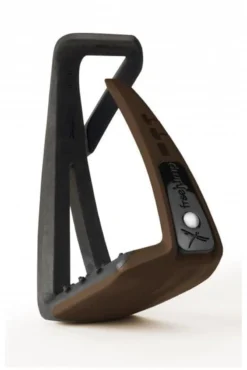 Freejump Soft Up Lite Stirrups Black/Chocolate