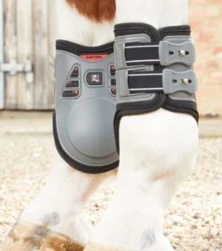 Premier Equine Kevlar Airtechnology Fetlock Boots Grey