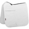 LeMieux Cotton Dressage Square White - Long Strap Large