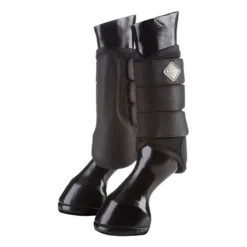 LeMieux Mesh Brushing Boots Black