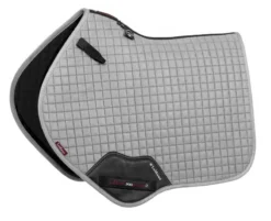 LeMieux Suede Close Contact Square Grey Large