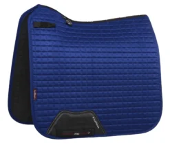 LeMieux Suede Dressage Square Benetton Blue