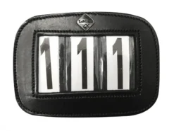 LeMieux Saddle Number Holder Square Black Plain