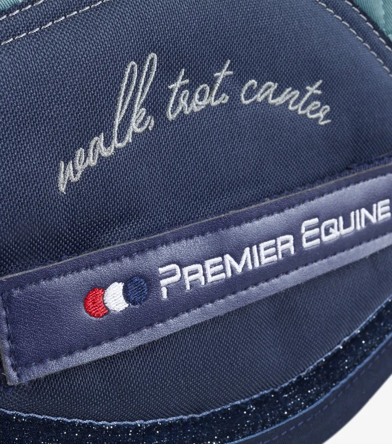 Premier Equine My Pony Jack Cotton GP/Jump Glitter Saddle Pad Turquoise - Image 4