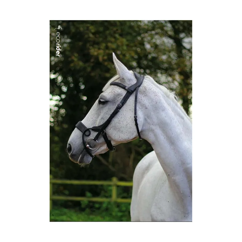 EcoRider Freedom Jump Bridle - Black - Image 3