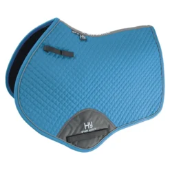 Hy Sport Active Close Contact Saddle Pad In Aegean Green