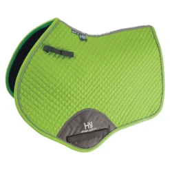 Hy Sport Active Close Contact Saddle Pad In Spearmint Green