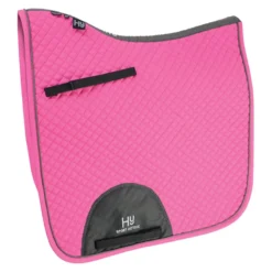 Hy Sport Active Dressage Saddle Pad In Bubblegum Pink