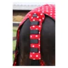Supreme Products Dotty Fleece Tail Guard In Rosette Red