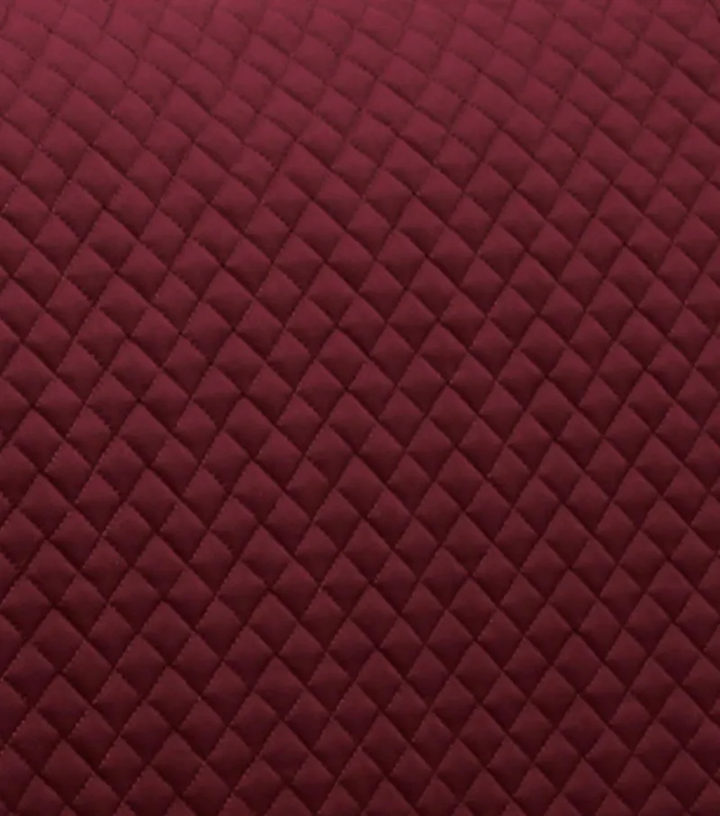 Premier Equine Plain Cotton Saddle Pad - Dressage Square Burgundy - Image 4
