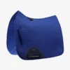 Premier Equine Plain Cotton Saddle Pad - Dressage Square Royal Blue