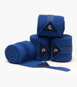 Premier Equine Horse Polo Fleece Bandages Royal Blue