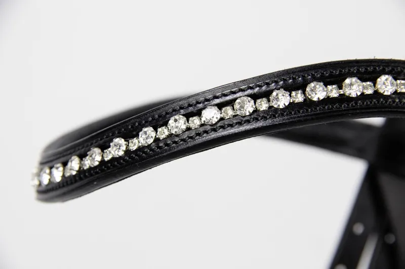 Schockemohle Brantford Anatomical Bridle Black-Silver - Image 3