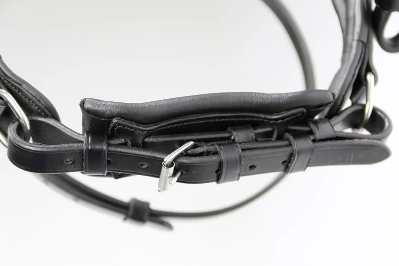 Schockemohle Brantford Anatomical Bridle Black-Silver - Image 5