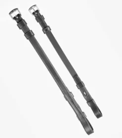 Premier Equine Cheek Pieces Pair Black