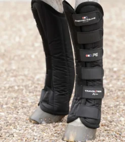 Premier Equine Travel-Tech Xtra Travel Boots Black