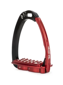 Tech Stirrups Venice Sloped Evo - Black/Red