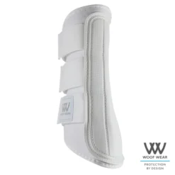 Woof Wear Double Lock Brushing Boots White