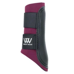 Woof Wear Club Brushing Boot Burgundy/Black