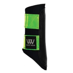 Woof Wear Reflective Club Brushing Boot Hi Viz Lime