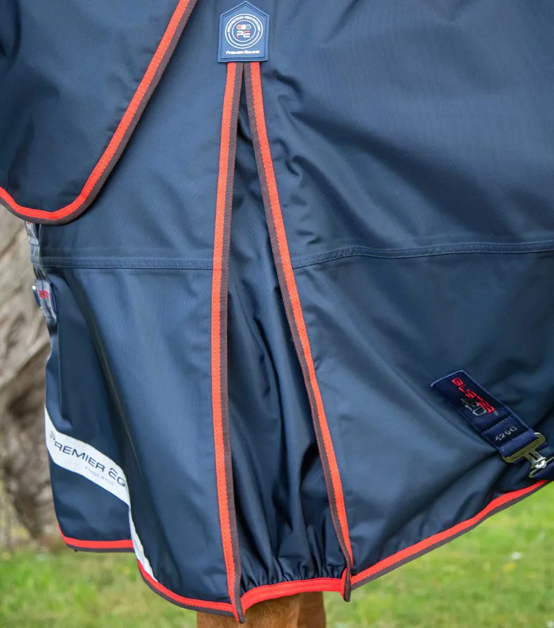 Premier Equine Buster 420g Turnout Rug With Classict Neck Cover Navy - Image 4