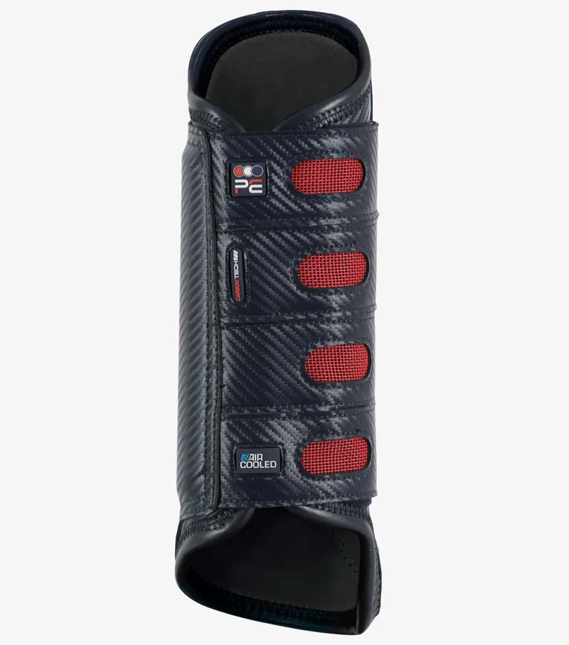 Premier Equine Carbon Tech Air Cooled Eventing Hind Boots Navy - Image 4