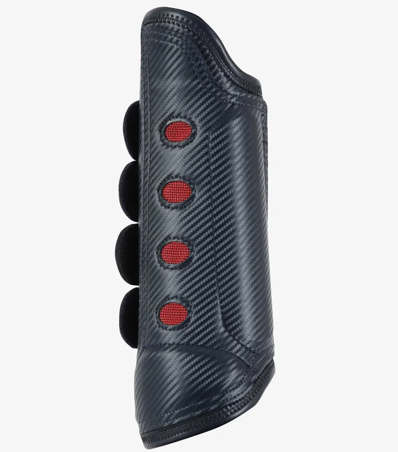 Premier Equine Carbon Tech Air Cooled Eventing Hind Boots Navy - Image 5