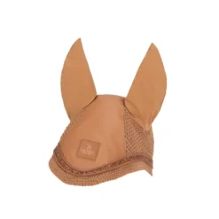 Eskadron Platinum Faux Leather Jewel Fly Hood - Cognac