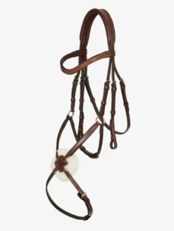 LeMieux Arika Grackle Bridle Havana-Silver