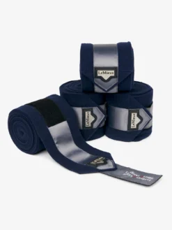 LeMieux Loire Polo Bandages Navy/Grey