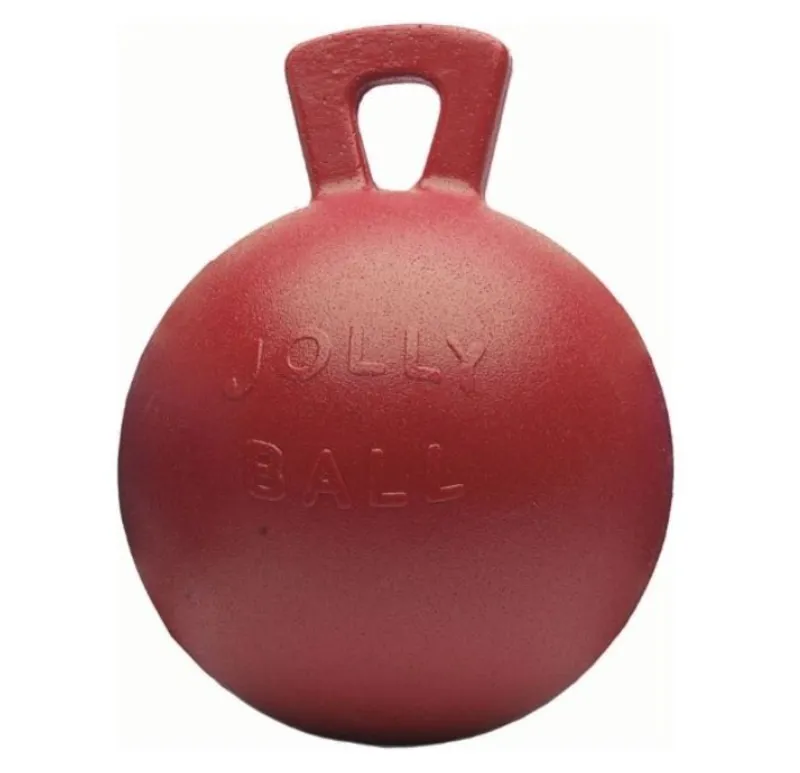 Horsemen's Pride Jolly Ball In Red
