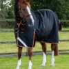 Premier Equine Titan Storm 450g Combo Turnout Rug With Snug-Fit Neck Black